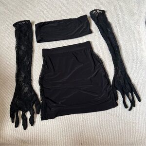 ego three piece skirt set